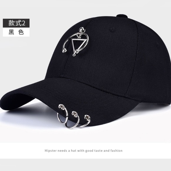 Ins Style baseball cap sport cap (Black) - Picture 1 of 2